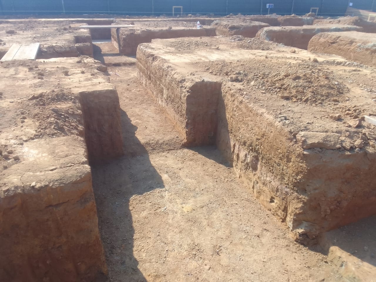 Site excavation at Three Fountains Shopping Centre